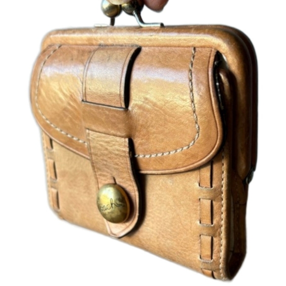 Coach 65th Anniversary Edition Legacy Gigi Leather Kisslock Wallet